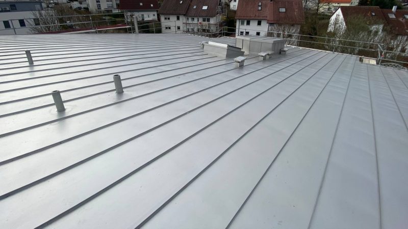 Falzdach Edelstahl 2