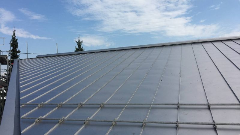 Falzdach Edelstahl Kiche